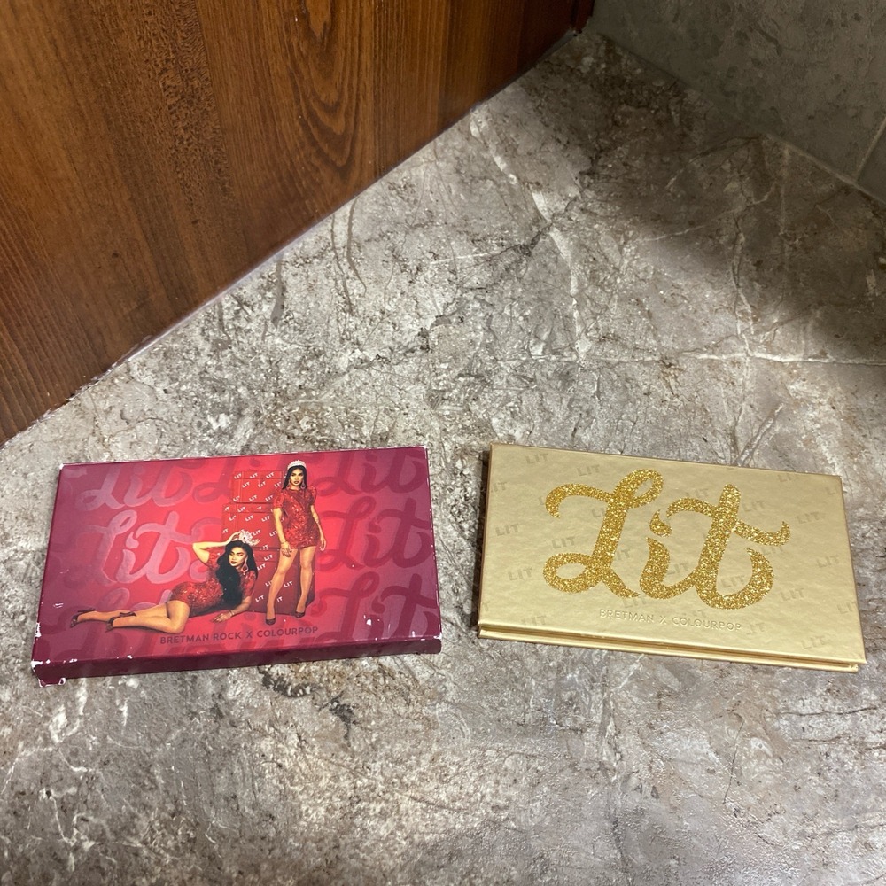 COLOURPOP X BRETMAM ROCK LIMITED EYE SHADOW PALETTE NIB (LIT)